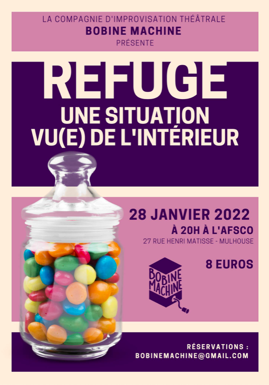 Refuge – Création improvisée à l’AFSCO le 28 janvier 2022